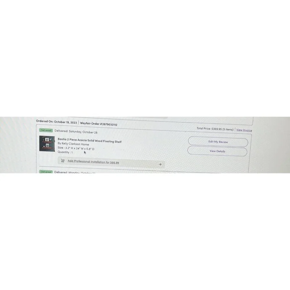 Kelly Clarkson Home Floating Shelves Set Of 2 24